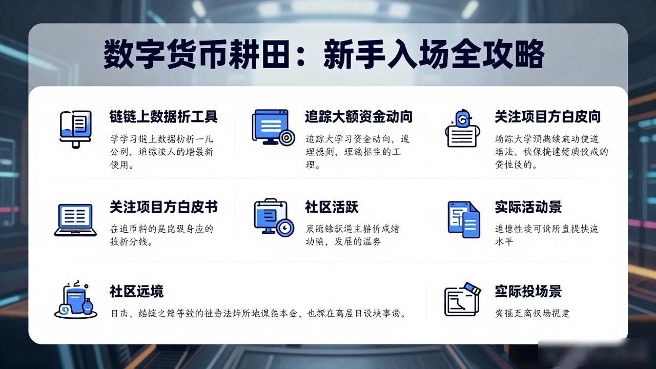 数字货币耕田：新手入场全攻略
