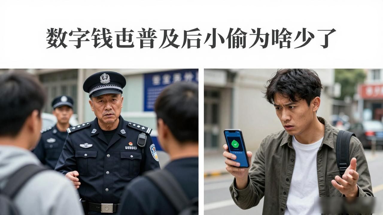 数字钱包普及后小偷为啥少了