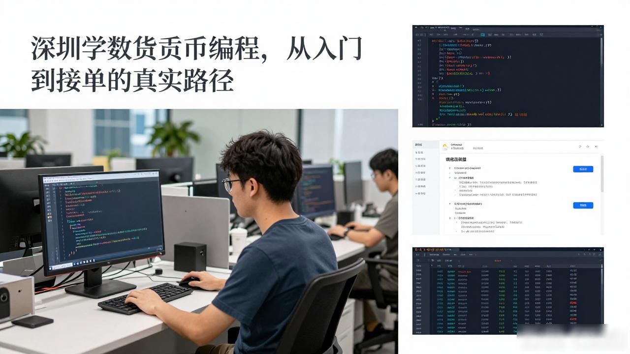 深圳学数字货币编程，从入门到接单的真实路径