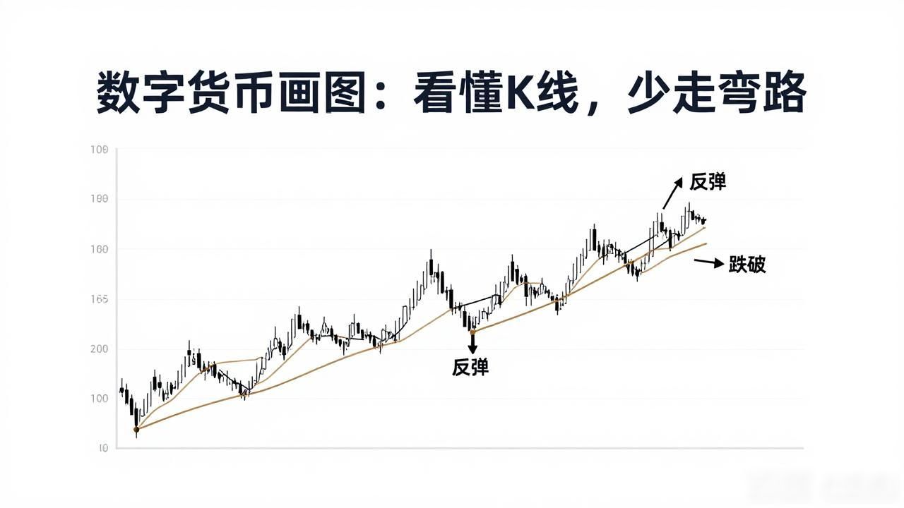 数字货币画图：看懂K线，少走弯路