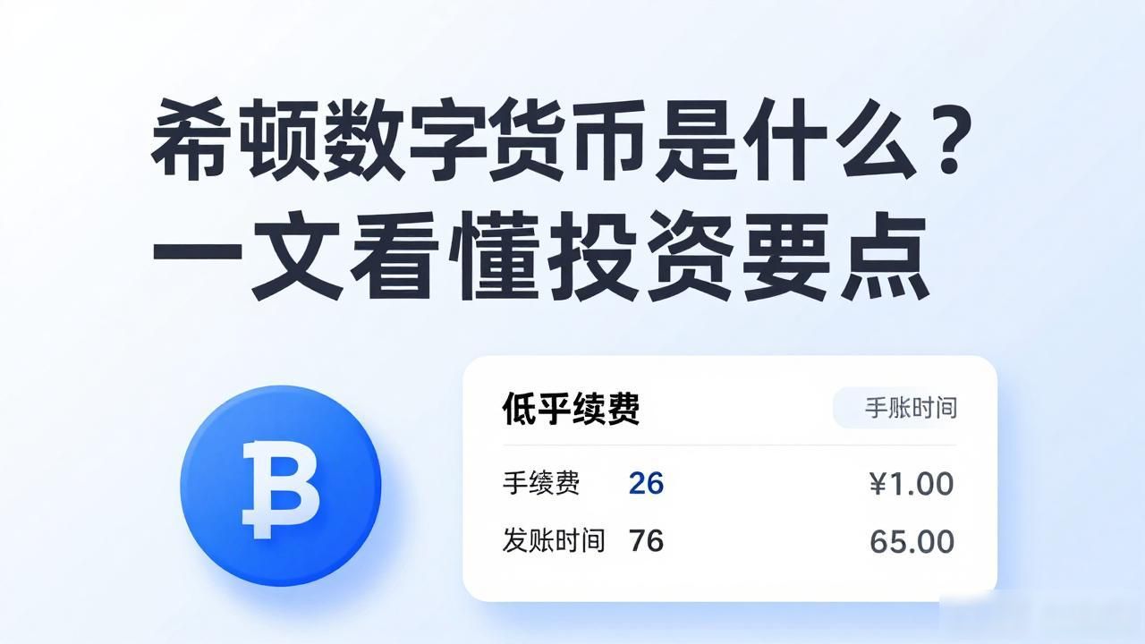 希顿数字货币是什么？一文看懂投资要点