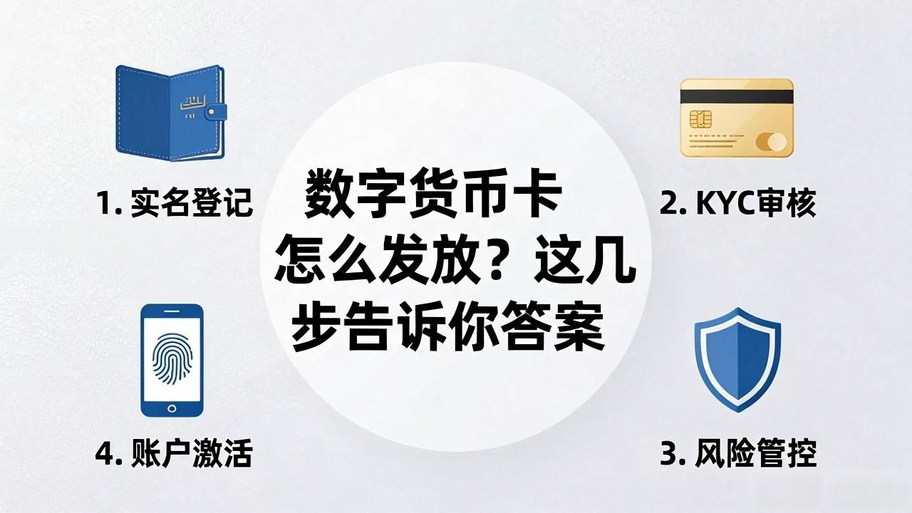 数字货币卡怎么发放？这几步告诉你答案