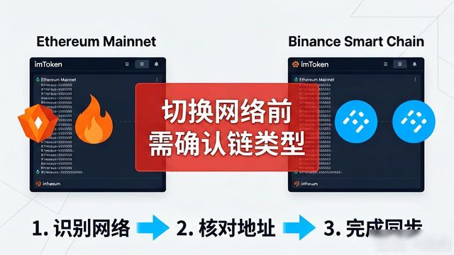 imToken新地址信息一致  同步备份三步走